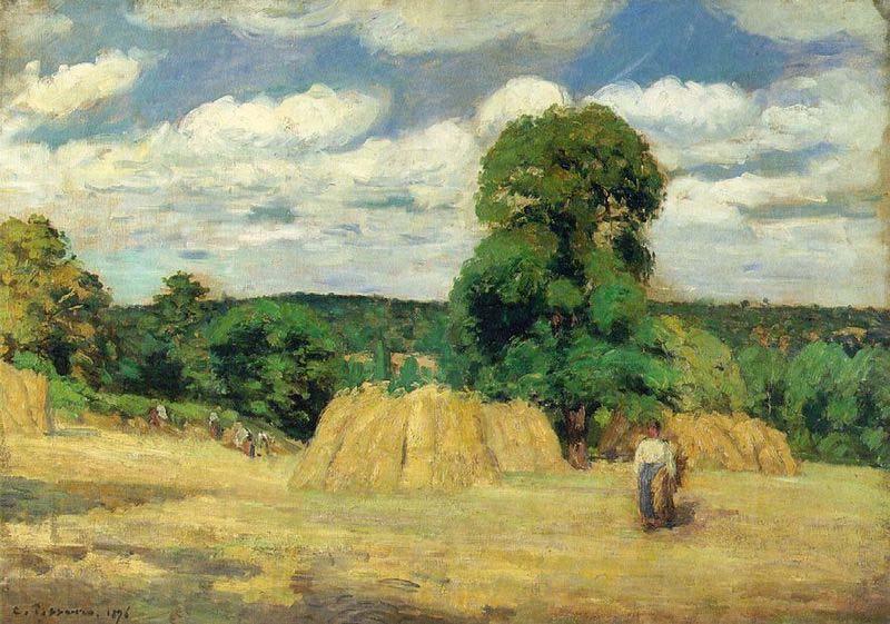 Camille Pissarro Ernte Germany oil painting art